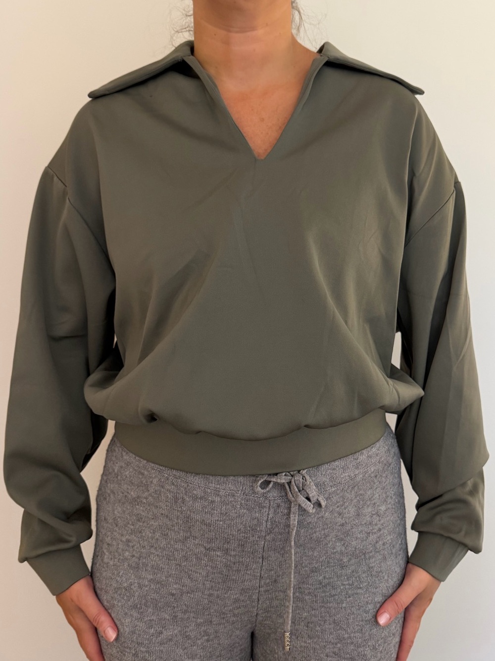 OYSHO Collared Pullover
